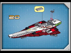 LEGO 7143 instructions page 25 – build guide