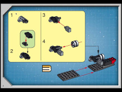 LEGO 7143 instructions page 4 – build guide