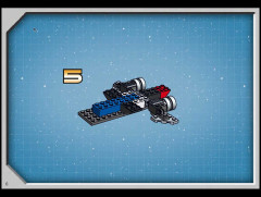 LEGO 7143 instructions page 6 – build guide