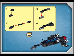 LEGO 7143 instructions page 7 – build guide
