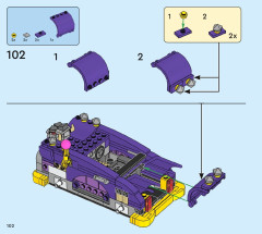 LEGO 71431 instructions page 102 – build guide