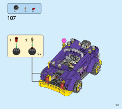 LEGO 71431 instructions page 107 – build guide