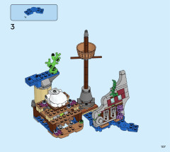 LEGO 71432 instructions page 107 – build guide