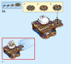 LEGO 71432 instructions page 70 – build guide