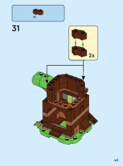 LEGO 71433 instructions page 43 – build guide