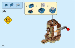 LEGO 71434 instructions page 106 – build guide