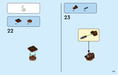 LEGO 71434 instructions page 45 – build guide