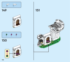 LEGO 71435 instructions page 108 – build guide