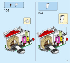LEGO 71435 instructions page 83 – build guide