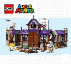 LEGO 71436 instructions page 1 – build guide