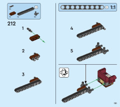 LEGO 71436 instructions page 151 – build guide