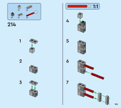 LEGO 71436 instructions page 153 – build guide