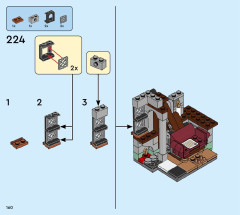 LEGO 71436 instructions page 160 – build guide