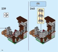 LEGO 71436 instructions page 166 – build guide