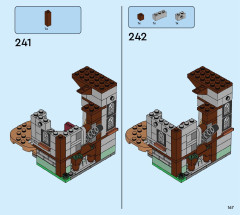 LEGO 71436 instructions page 167 – build guide