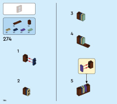 LEGO 71436 instructions page 186 – build guide