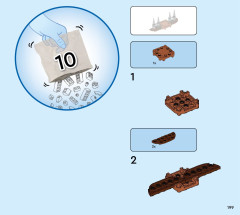 LEGO 71436 instructions page 199 – build guide