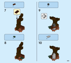 LEGO 71436 instructions page 203 – build guide
