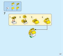 LEGO 71436 instructions page 207 – build guide