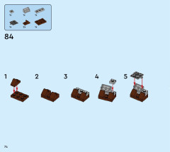 LEGO 71436 instructions page 74 – build guide