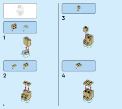 LEGO 71436 instructions page 8 – build guide