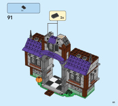 LEGO 71436 instructions page 83 – build guide