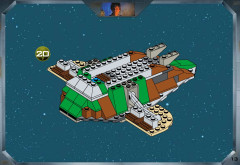 LEGO 7144 instructions page 13 – build guide