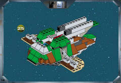 LEGO 7144 instructions page 18 – build guide