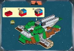 LEGO 7144 instructions page 19 – build guide