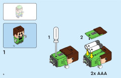 LEGO 71440 instructions page 4 – build guide