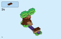 LEGO 71440 instructions page 74 – build guide