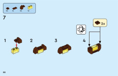 LEGO 71441 instructions page 88 – build guide