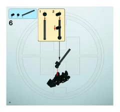 LEGO 7145 instructions page 12 – build guide