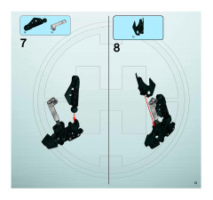 LEGO 7145 instructions page 13 – build guide