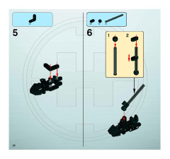 LEGO 7145 instructions page 22 – build guide