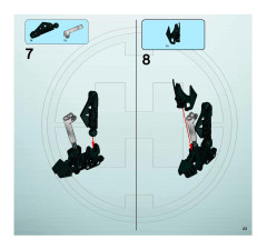 LEGO 7145 instructions page 23 – build guide