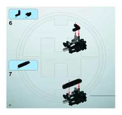 LEGO 7145 instructions page 26 – build guide