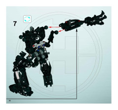 LEGO 7145 instructions page 34 – build guide