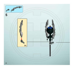 LEGO 7145 instructions page 40 – build guide