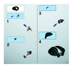 LEGO 7145 instructions page 43 – build guide