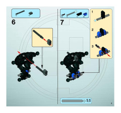 LEGO 7145 instructions page 5 – build guide