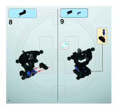 LEGO 7145 instructions page 6 – build guide