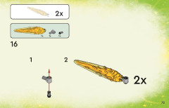 LEGO 71453 instructions page 73 – build guide