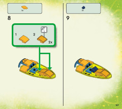 LEGO 71458 instructions page 107 – build guide