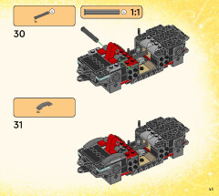 LEGO 71458 instructions page 43 – build guide