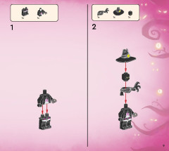 LEGO 71458 instructions page 9 – build guide