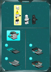 LEGO 7146 instructions page 2 – build guide