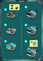 LEGO 7146 instructions page 3 – build guide