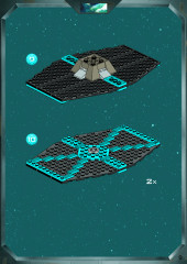 LEGO 7146 instructions page 9 – build guide