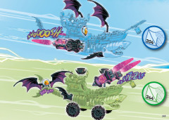 LEGO 71469 instructions page 203 – build guide